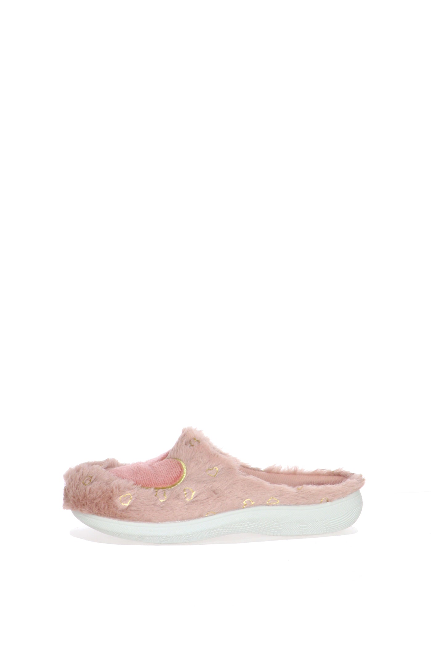 Pantofola in panno morbido con cuore Inblu ec87