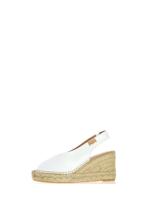 Espadrillas in pelle bianca Toni Pons - 1