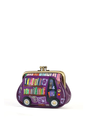 The Vendula Travelling Library Bookshop - Portamonete con clip - 3