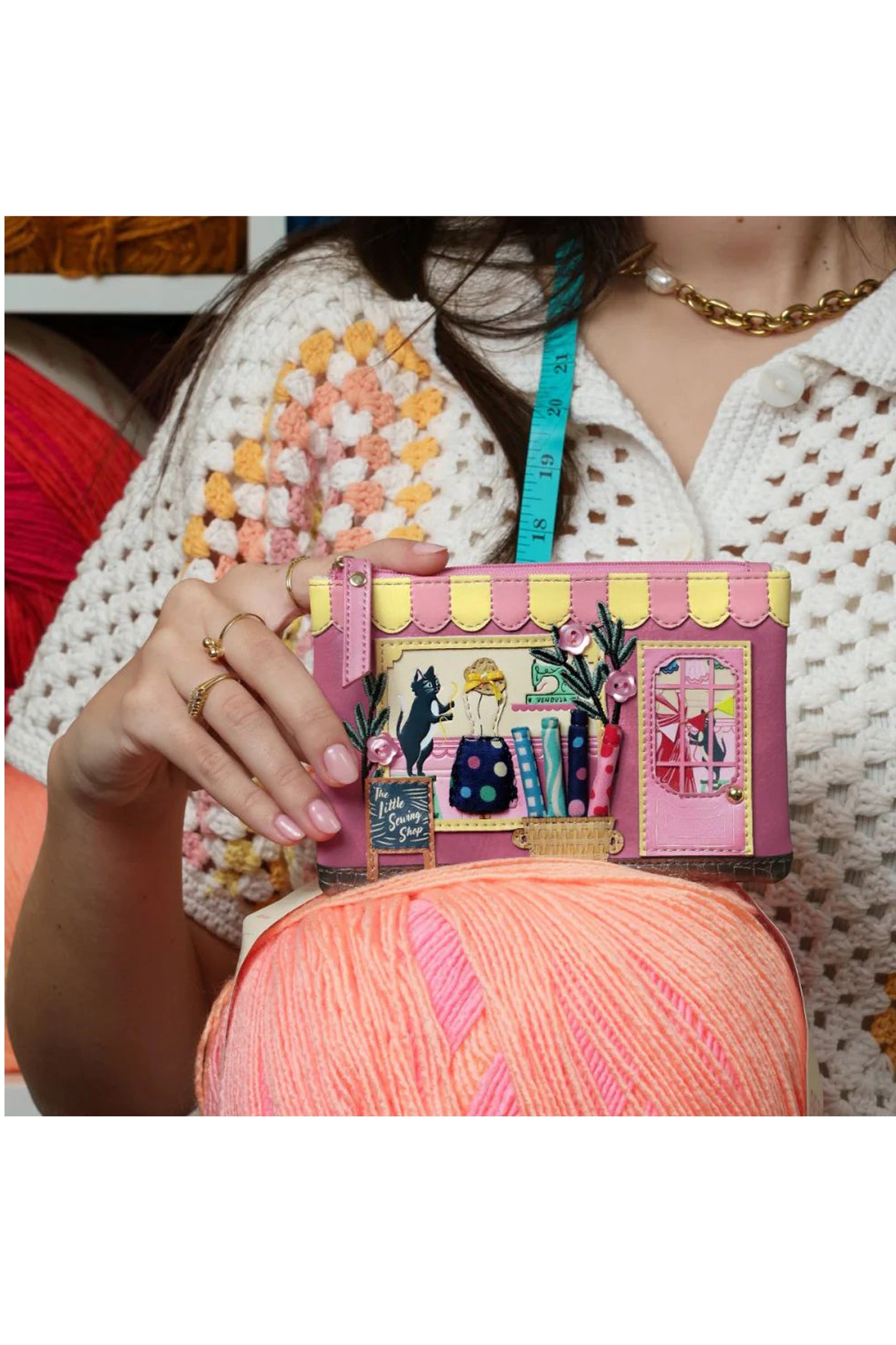 Vendula Sewing Shop — Portamonete con Zip 2