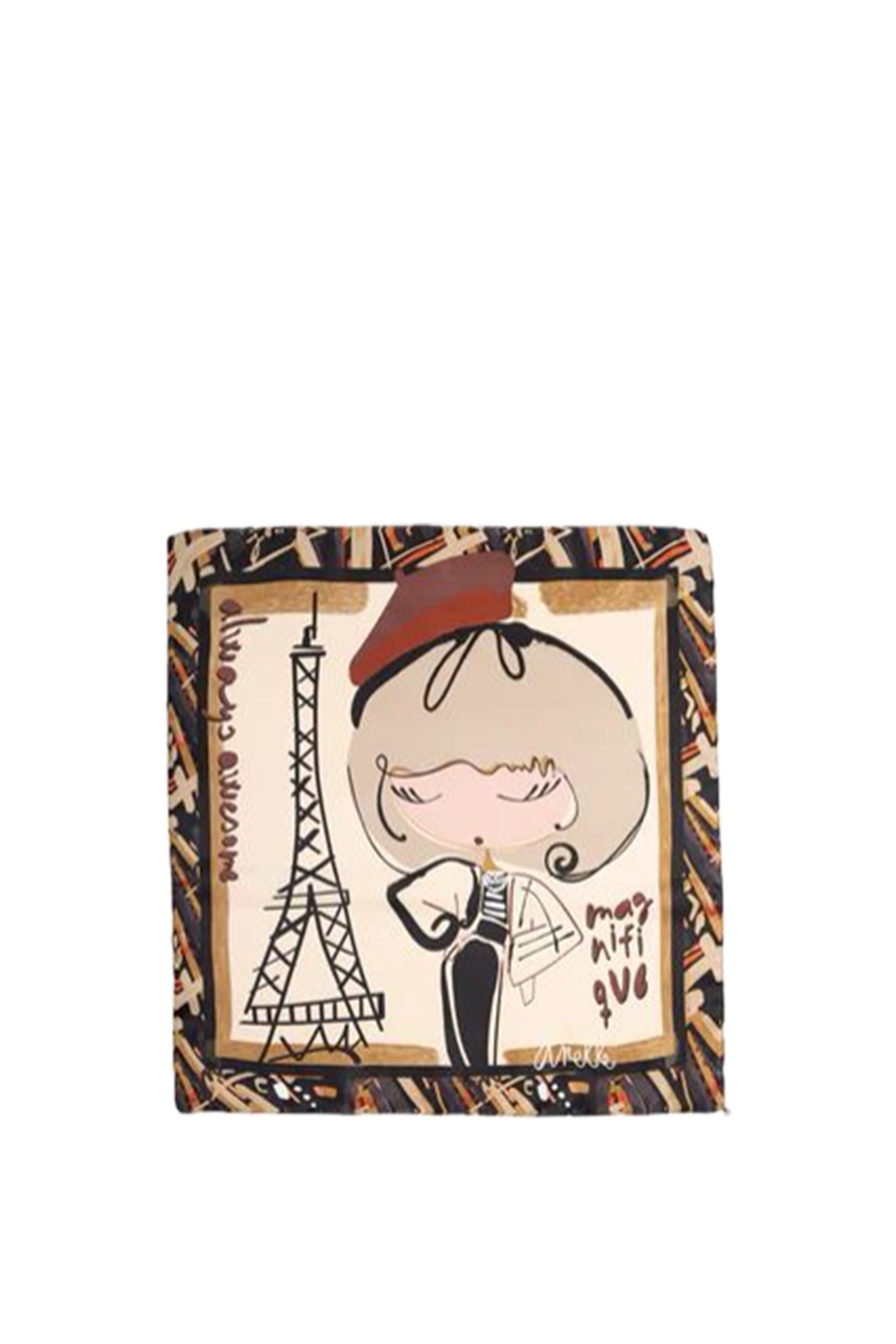 Foulard quadrato Mademoiselle Anekke