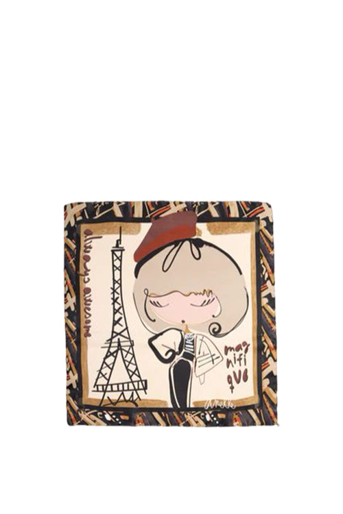Foulard quadrato Mademoiselle Anekke - 1