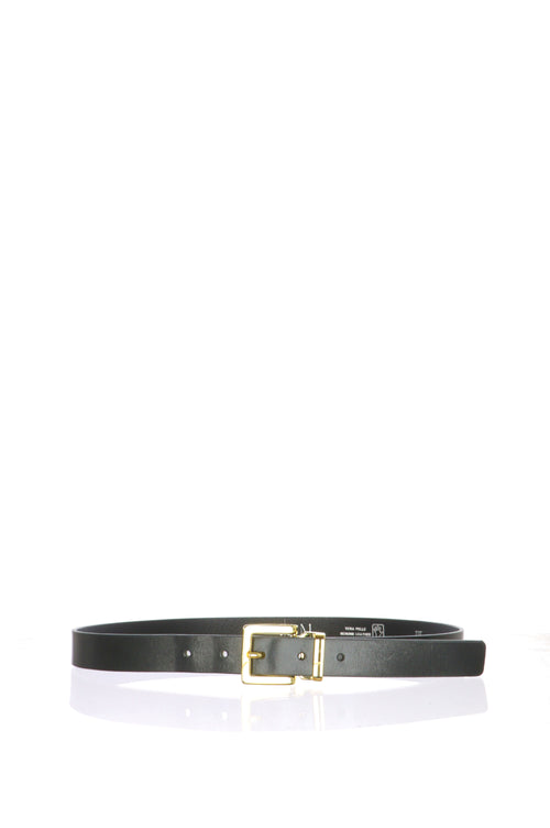 Genny cinta donna in pelle con fibbia design I AM - 2