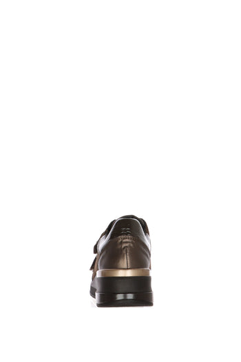 Sneakers marrone con strappi e plantare estraibile Cinzia Soft - 6