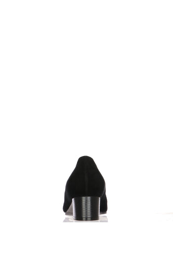 Mocassino nero classico con tacco basso Soffice Sogno - 6