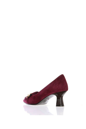 Decolletè con frangia bordeaux Soffice Sogno - 4