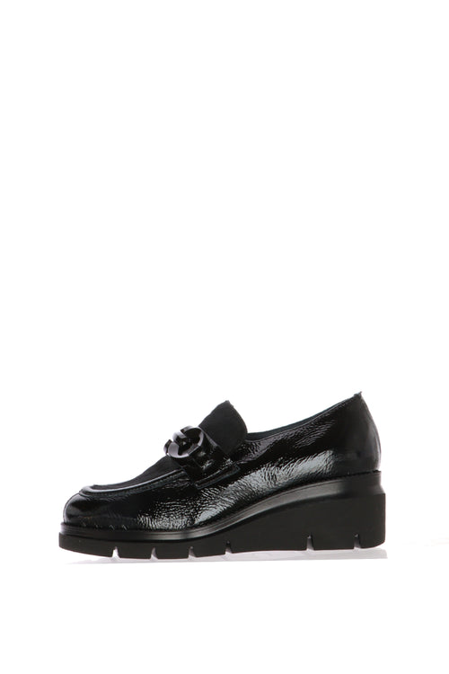Mocassino tendenza nero naplack e cavallino Soffice Sogno - 1
