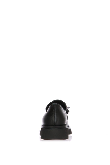 Mocassino tendenza in vera pelle nero  Soffice Sogno - 4