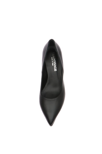 Décolleté Nere Eleganti con Tacco a Rocchetto  Soffice Sogno - 3