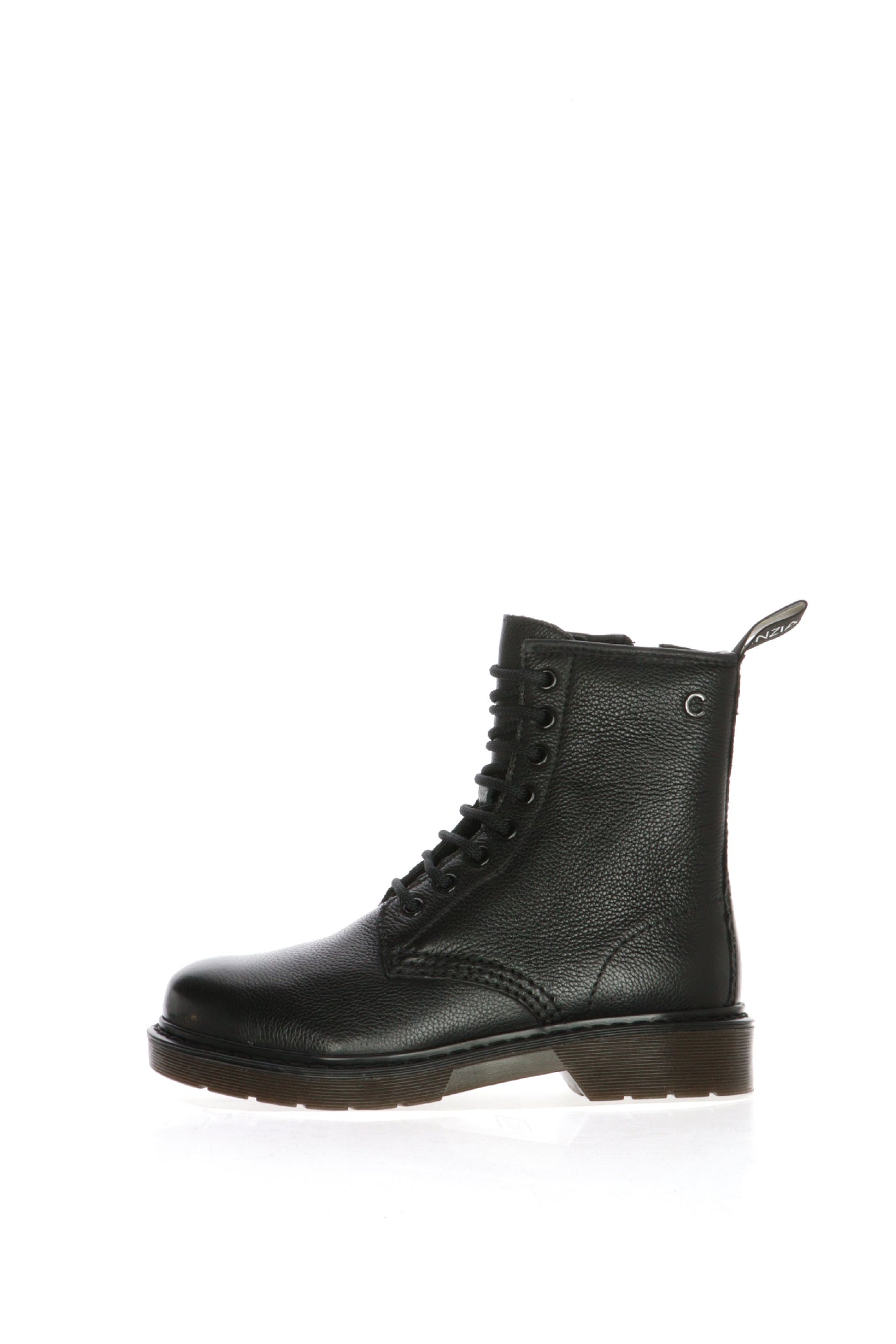 Anfibio in pelle morbida nero