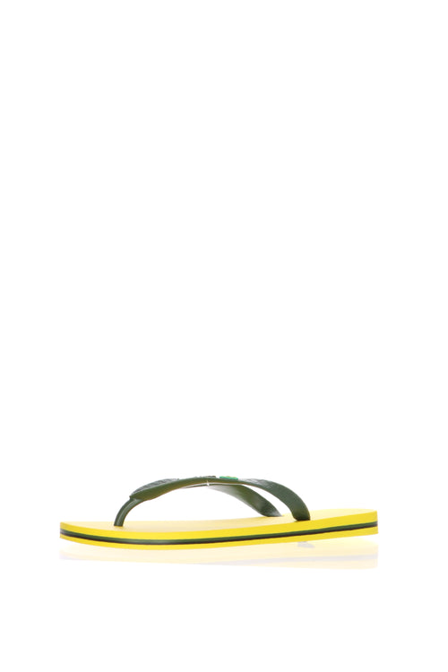 Infradito mare nero giallo verde e blu Ipanema - 1