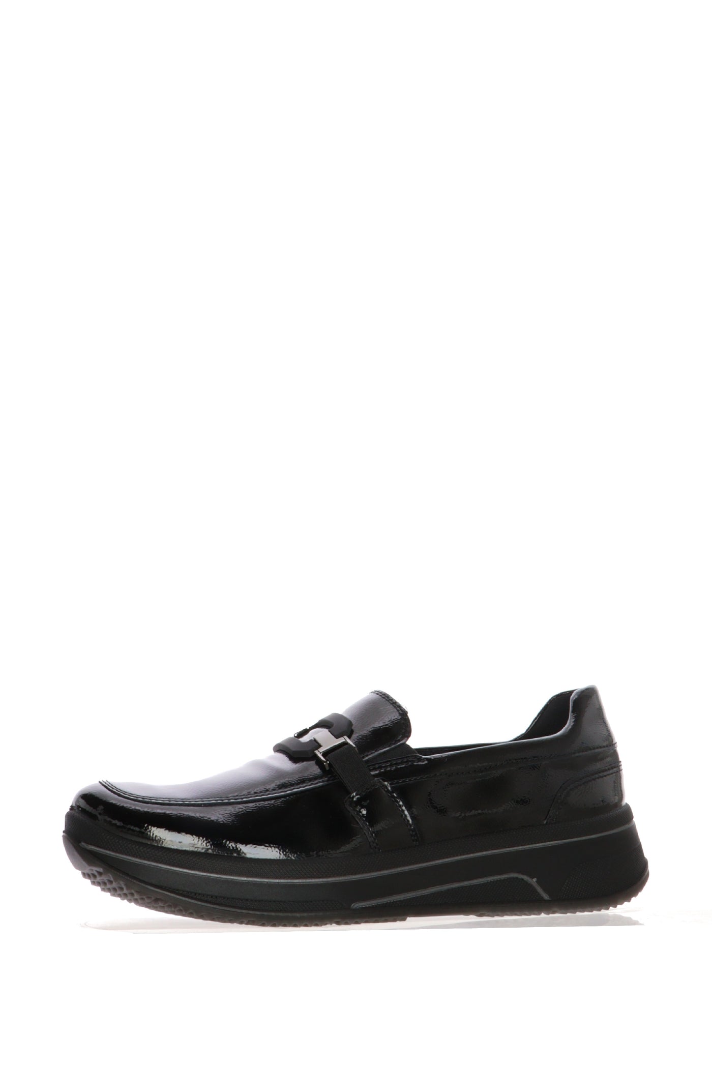 Mocassino Sapporo vernice nero 2