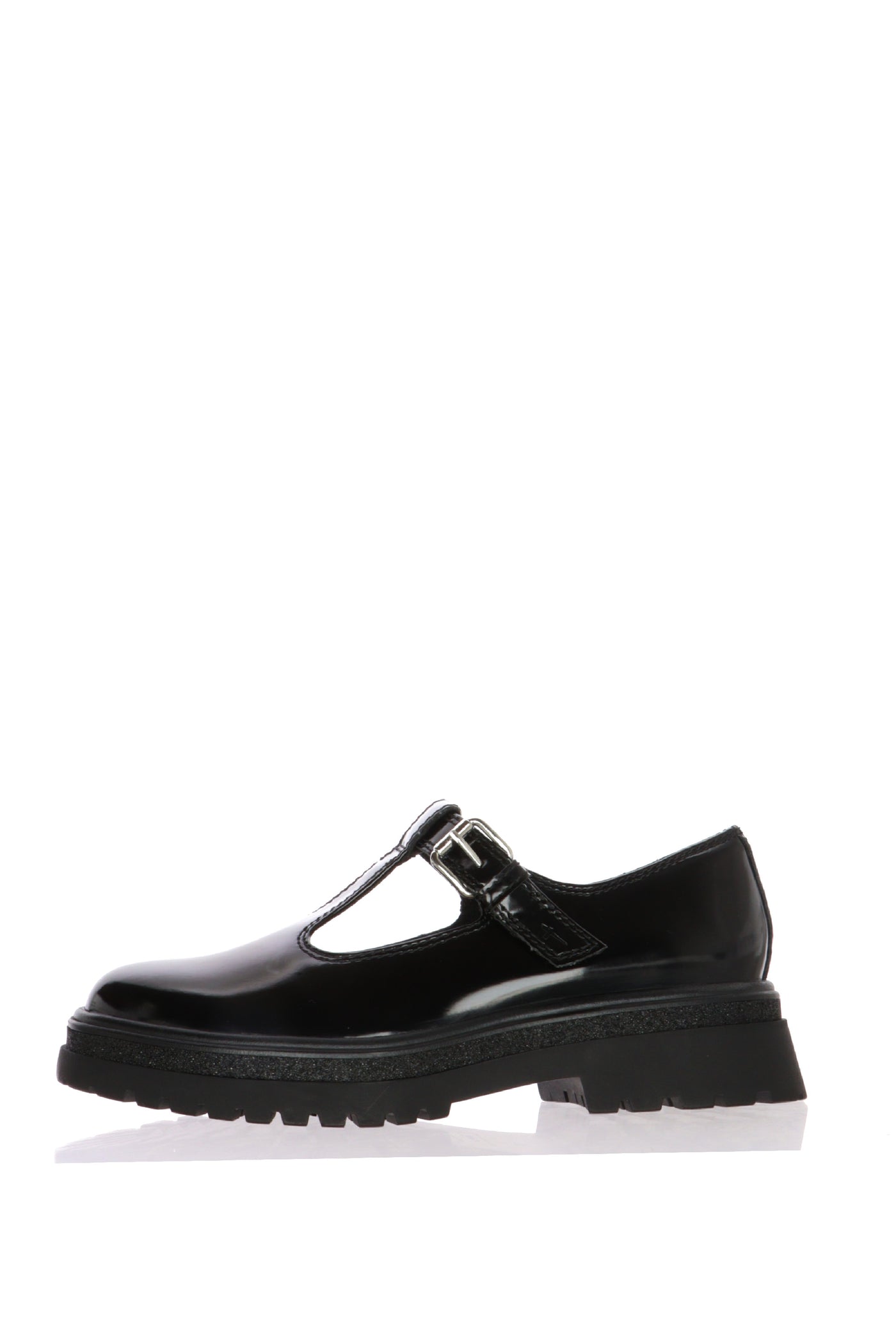 Mocassino Slipper tendenza nera in pelle abrasivata Tamaris