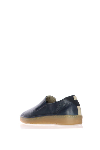 Mocassino in pelle con plantare estraibile Fluchos - 6