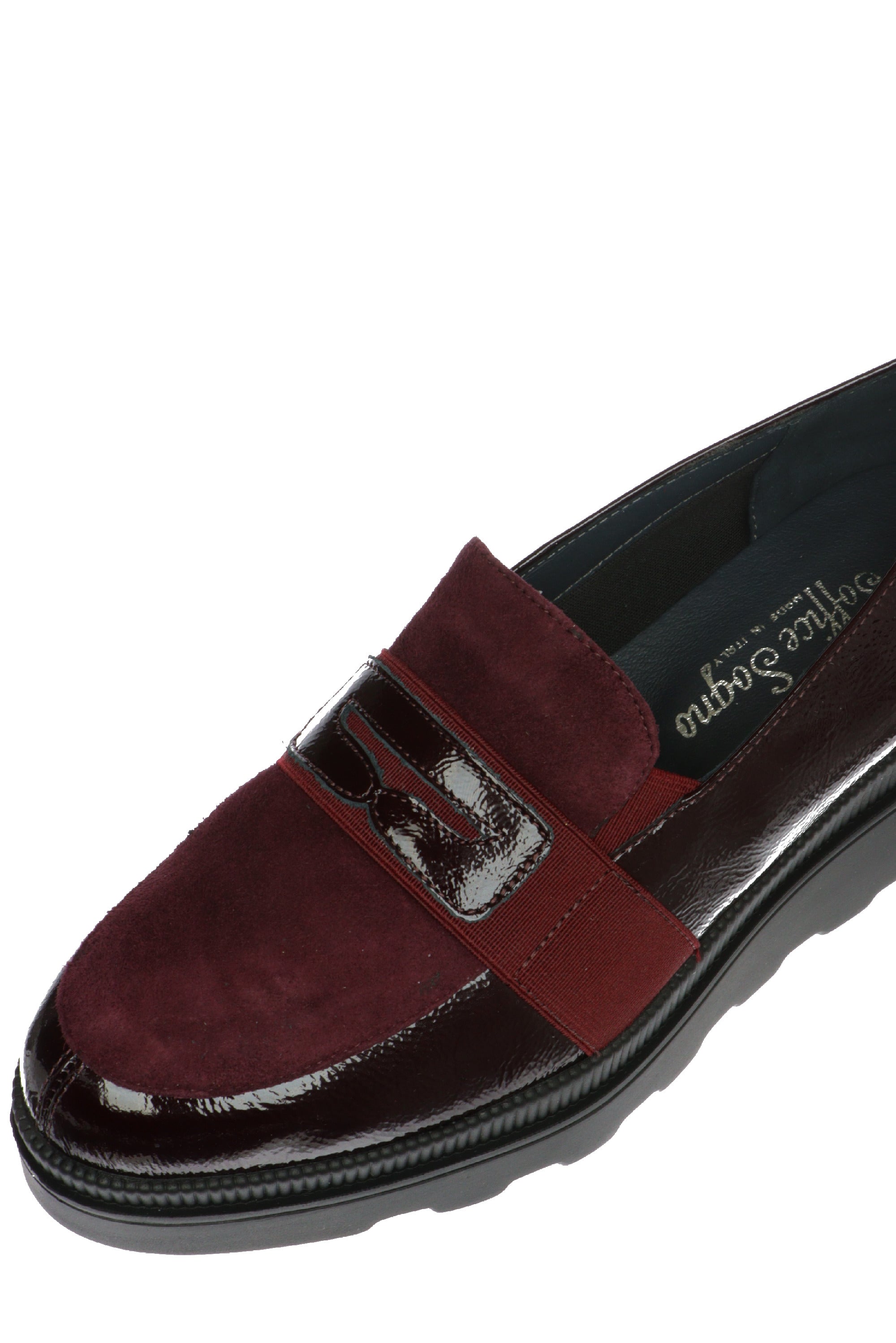 Mocassino casual bordeaux Soffice Sogno