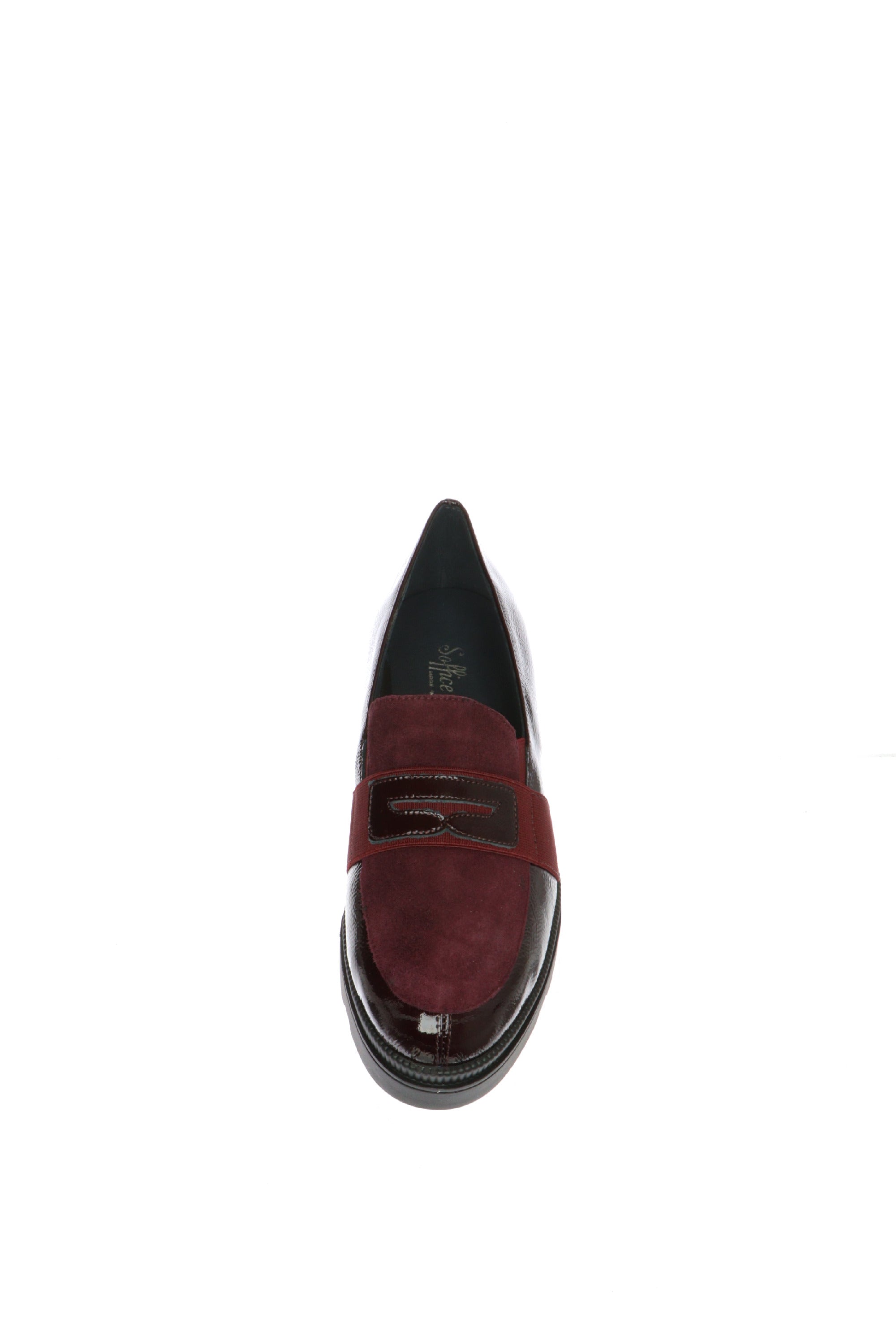 Mocassino casual bordeaux Soffice Sogno