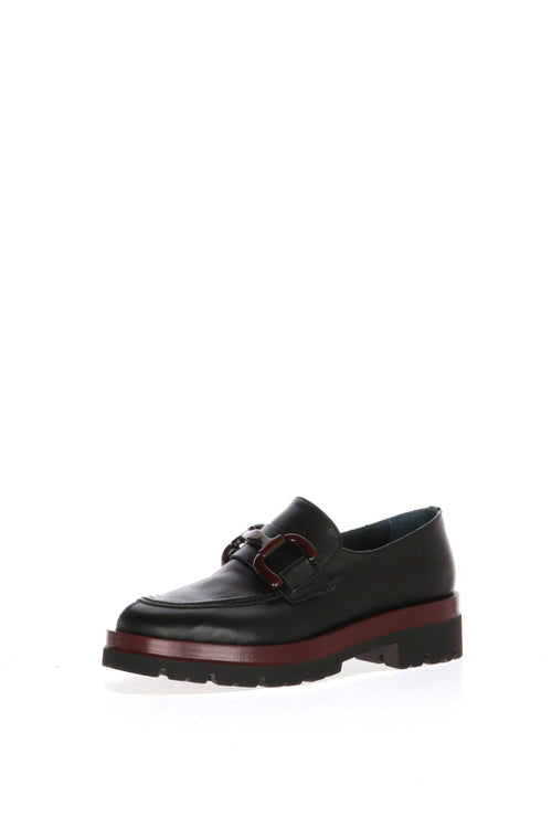 Mocassino casual in pelle  con catena Soffice Sogno - 1