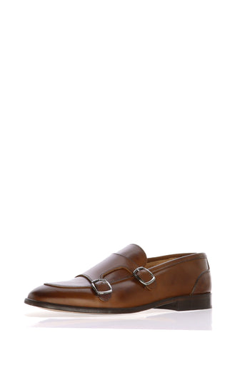 Mocassino con fibbie verde e cuoio I am - 4