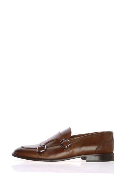 Mocassino con fibbie verde e cuoio I am - 2