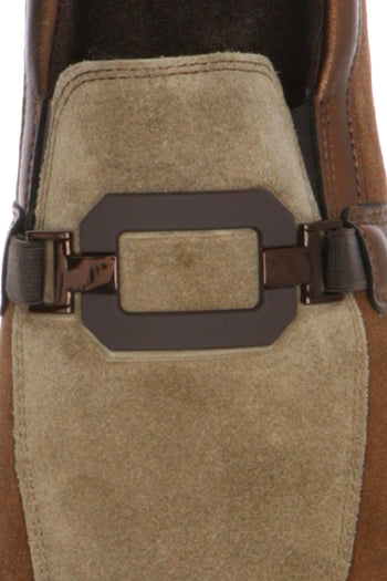 Mocassino in camoscio beige con plantare estraibille Ara Shoes - 6