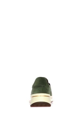 Mocassino in camoscio verde con plantare estraibille Ara Shoes - 4