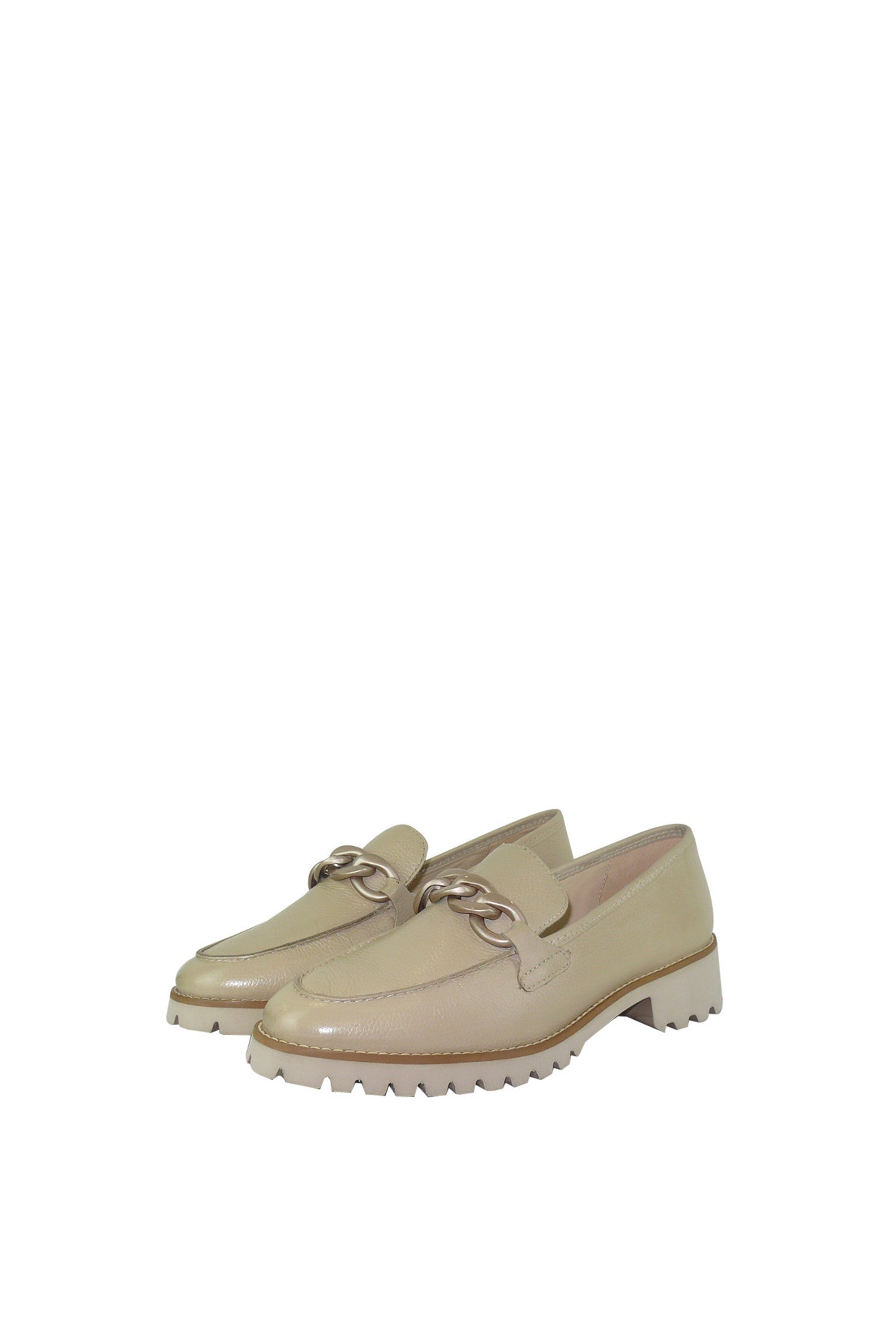 Mocassino in pelle con catena 42 43 Ara shoes