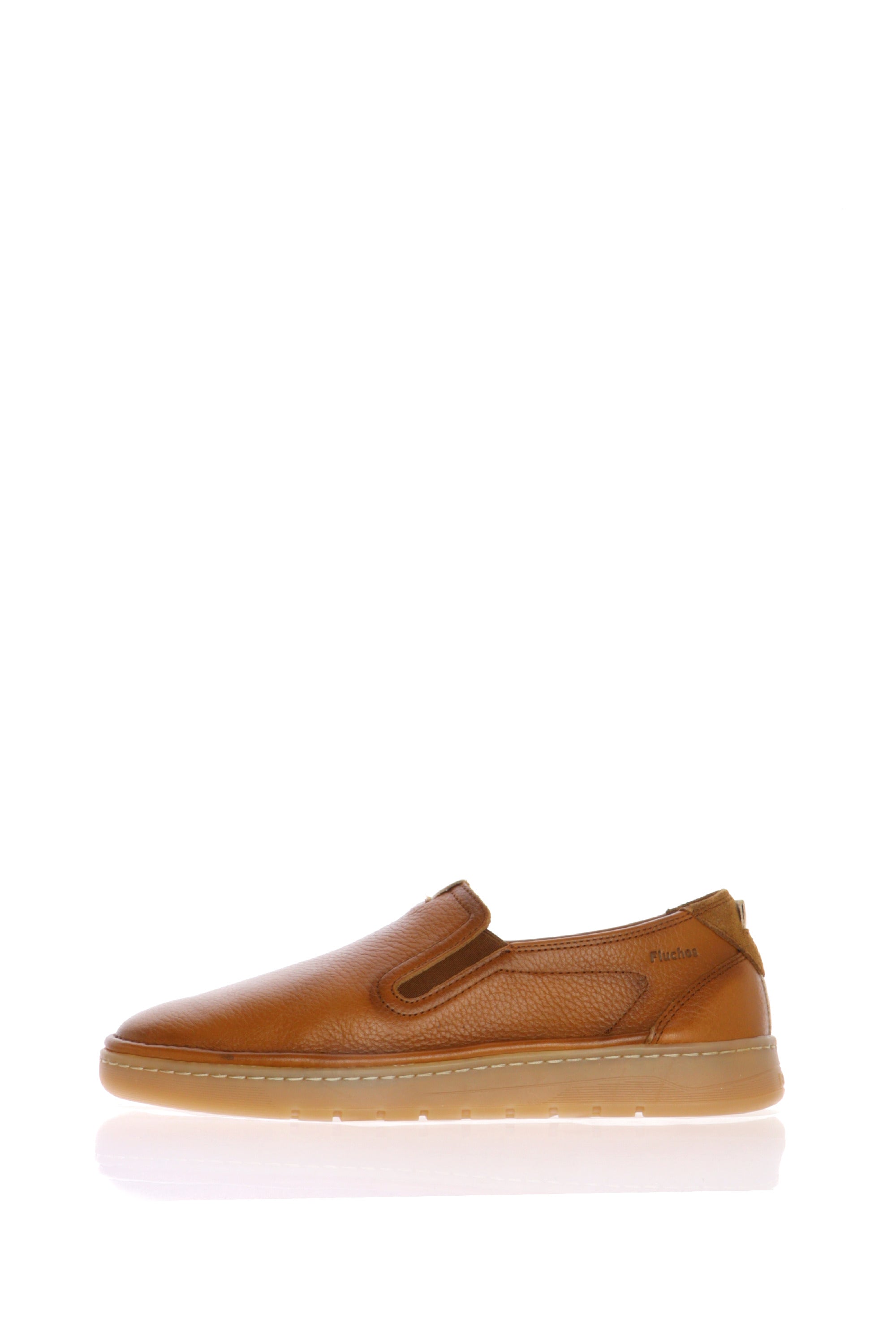 Mocassino in pelle con plantare estraibile Fluchos