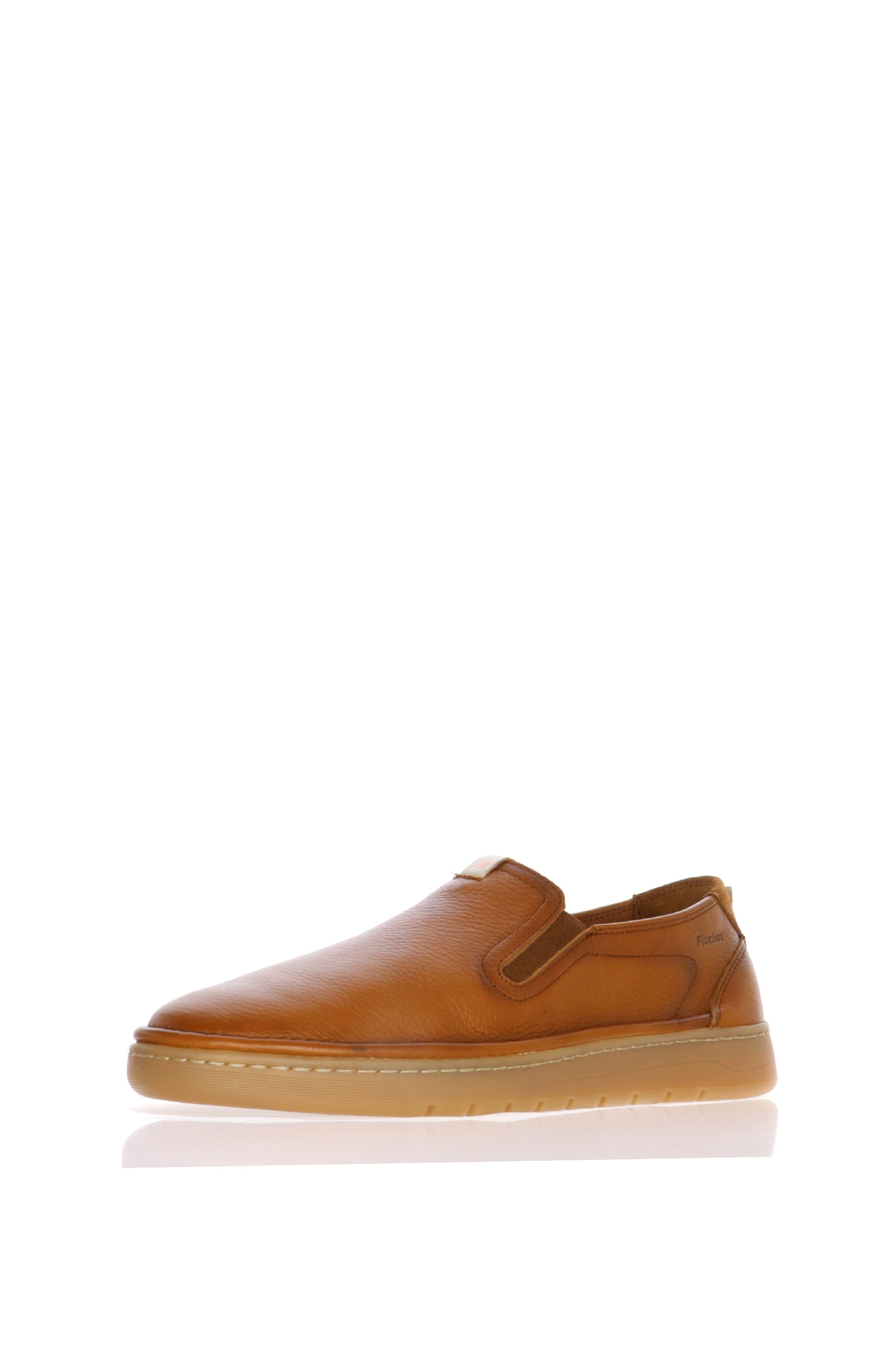Mocassino in pelle con plantare estraibile Fluchos