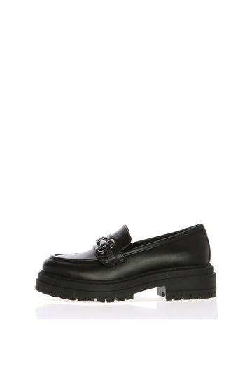 Mocassino in pelle stile vintage Nero Giardini - 3