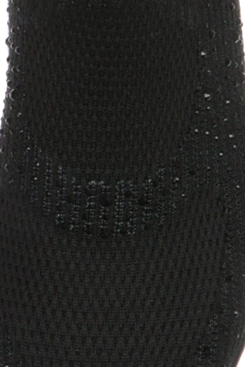 Mocassino nero e bianco in tessuto elastico con strass a colore Tamaris - 7