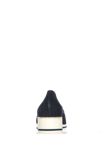 Mocassino traforato beige e blu dal 32 al 45 Comoda Miss - 10