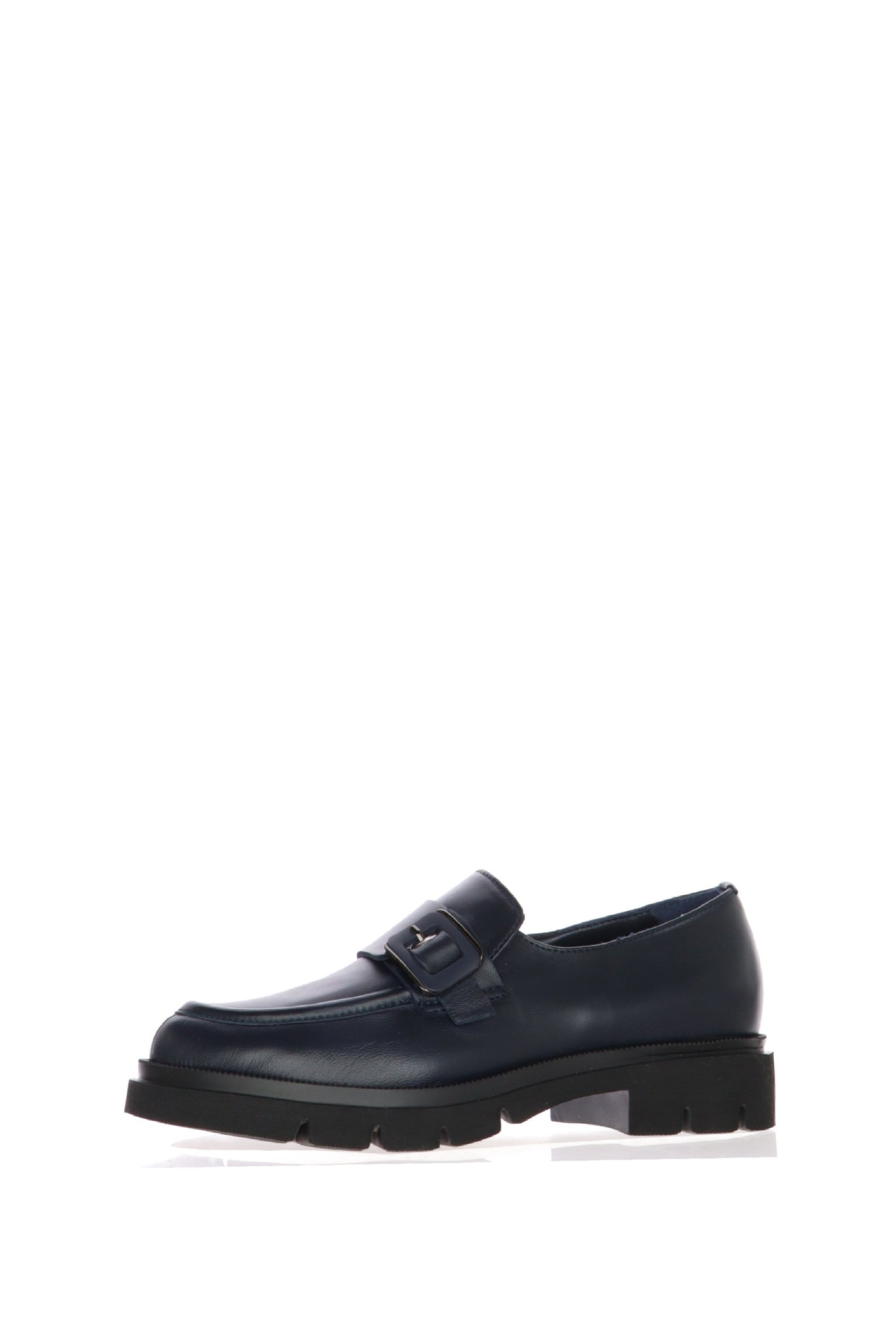 Mocassino tendenza in pelle blu Soffice Sogno 2