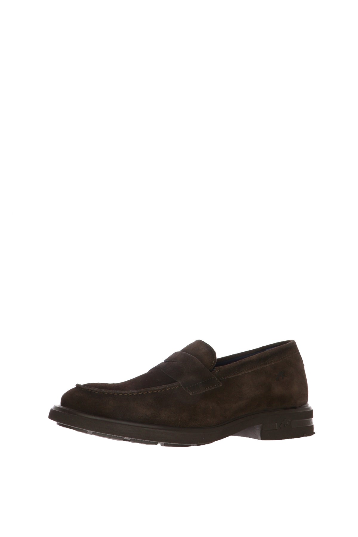 Mocassino uomo  in camoscio marrone