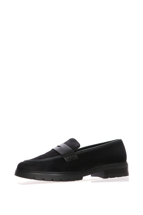 Mocassino cavallino nero modello cambridge Ara - 2