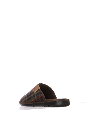 Pantofola uomo tartan multicolore - 5