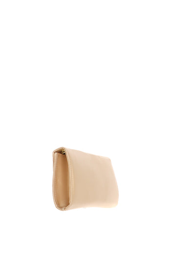 Pochette elegante luminosa raso cipria e nero I Am - 8