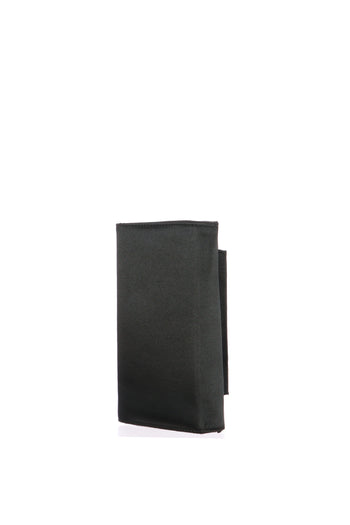 Pochette elegante luminosa raso cipria e nero I Am - 5