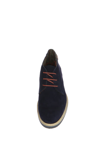 Polacchino in camoscio blu, verde, visone e bordeaux Himalaya - 11