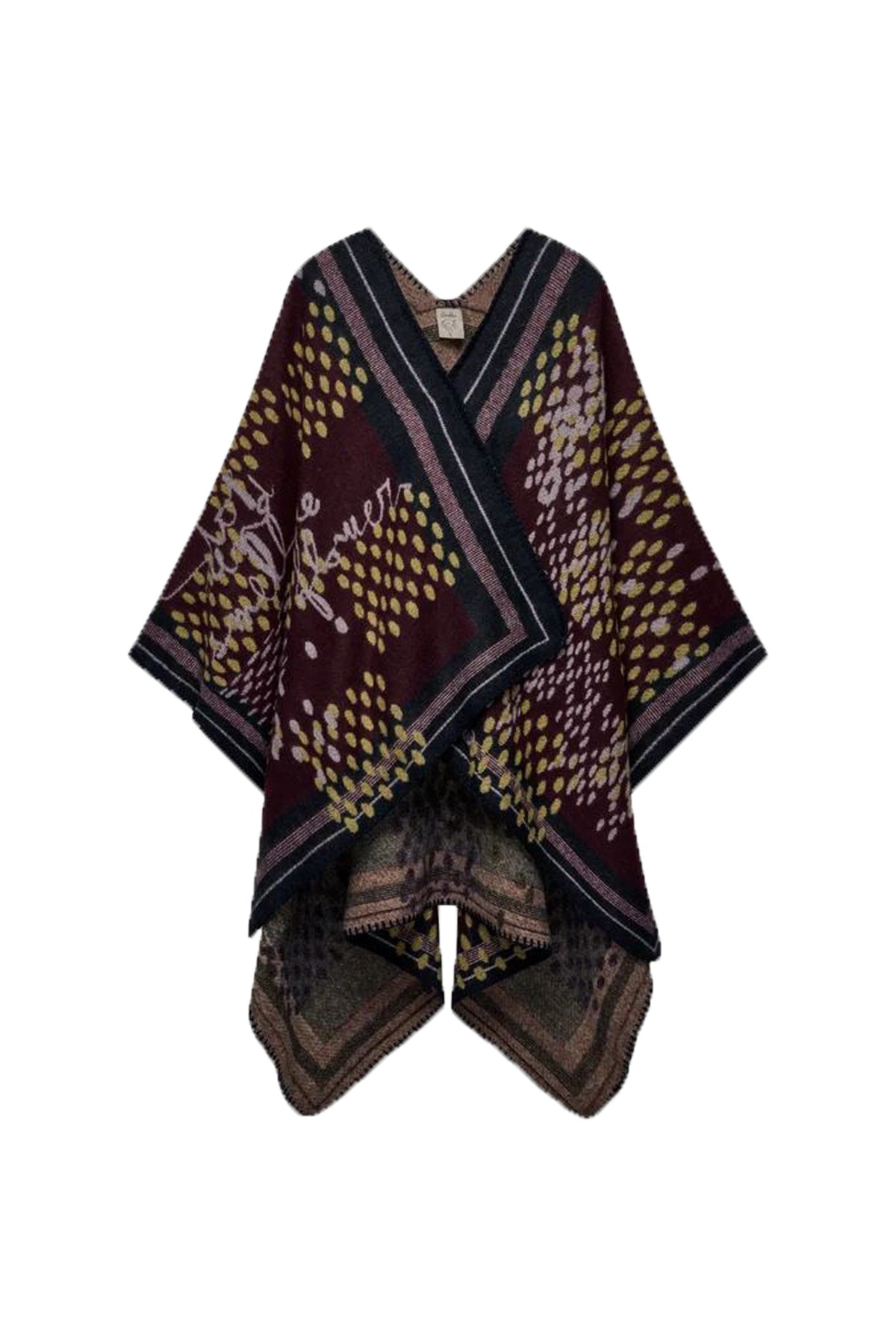 Poncho stampato Blossom