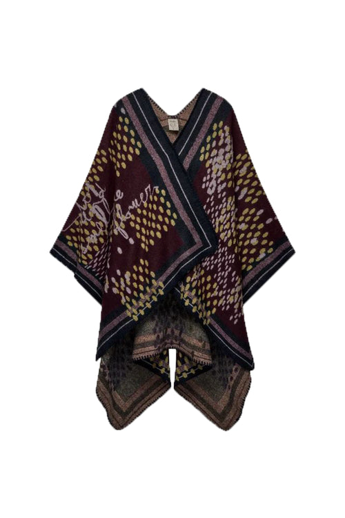 Poncho stampato Blossom - 1