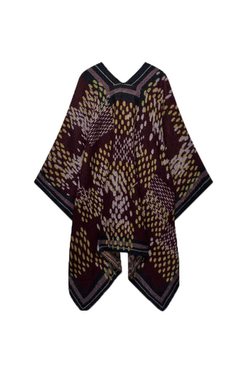 Poncho stampato Blossom - 3
