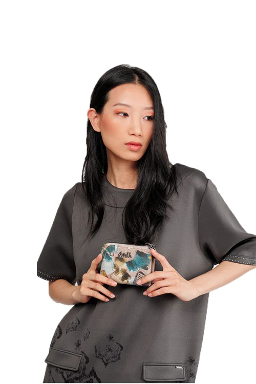 Portafogli flessibile piccolo RFID Evolution Anekke - 2