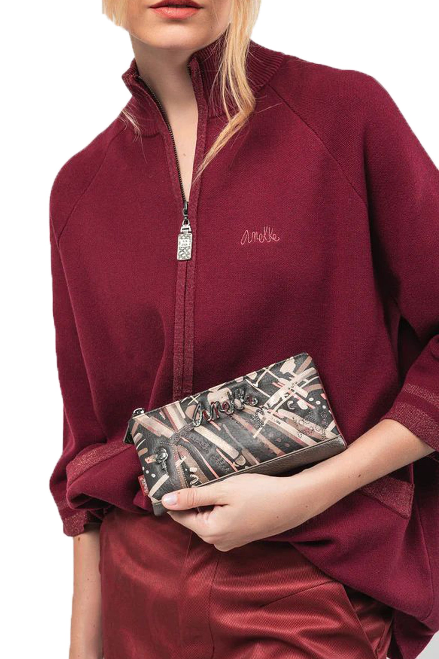 Portafogli grande flessibile RFID Parisian 2