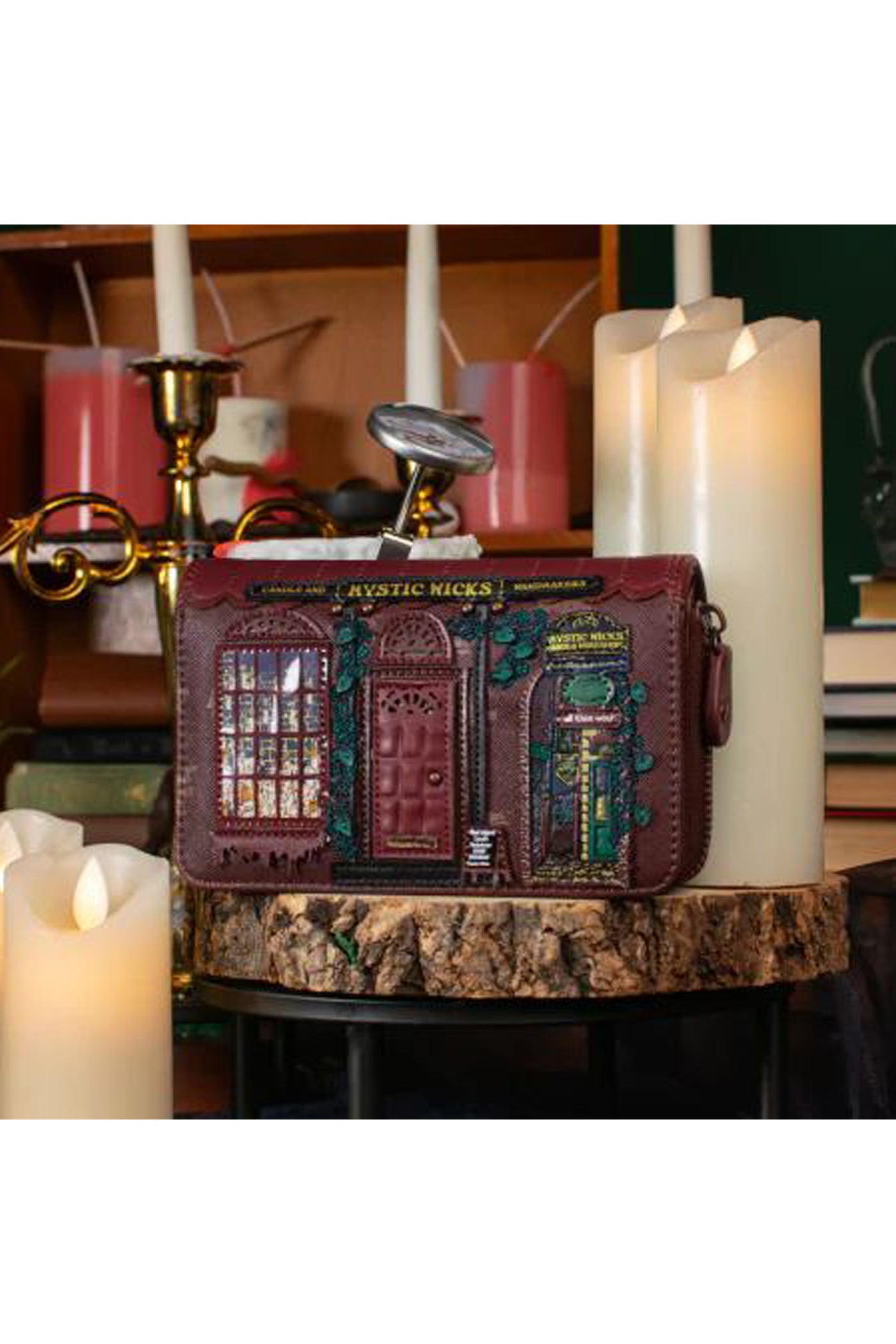 Portafoglio da Donna con Zip Mystic Wicks Candle and Wandmakers 2