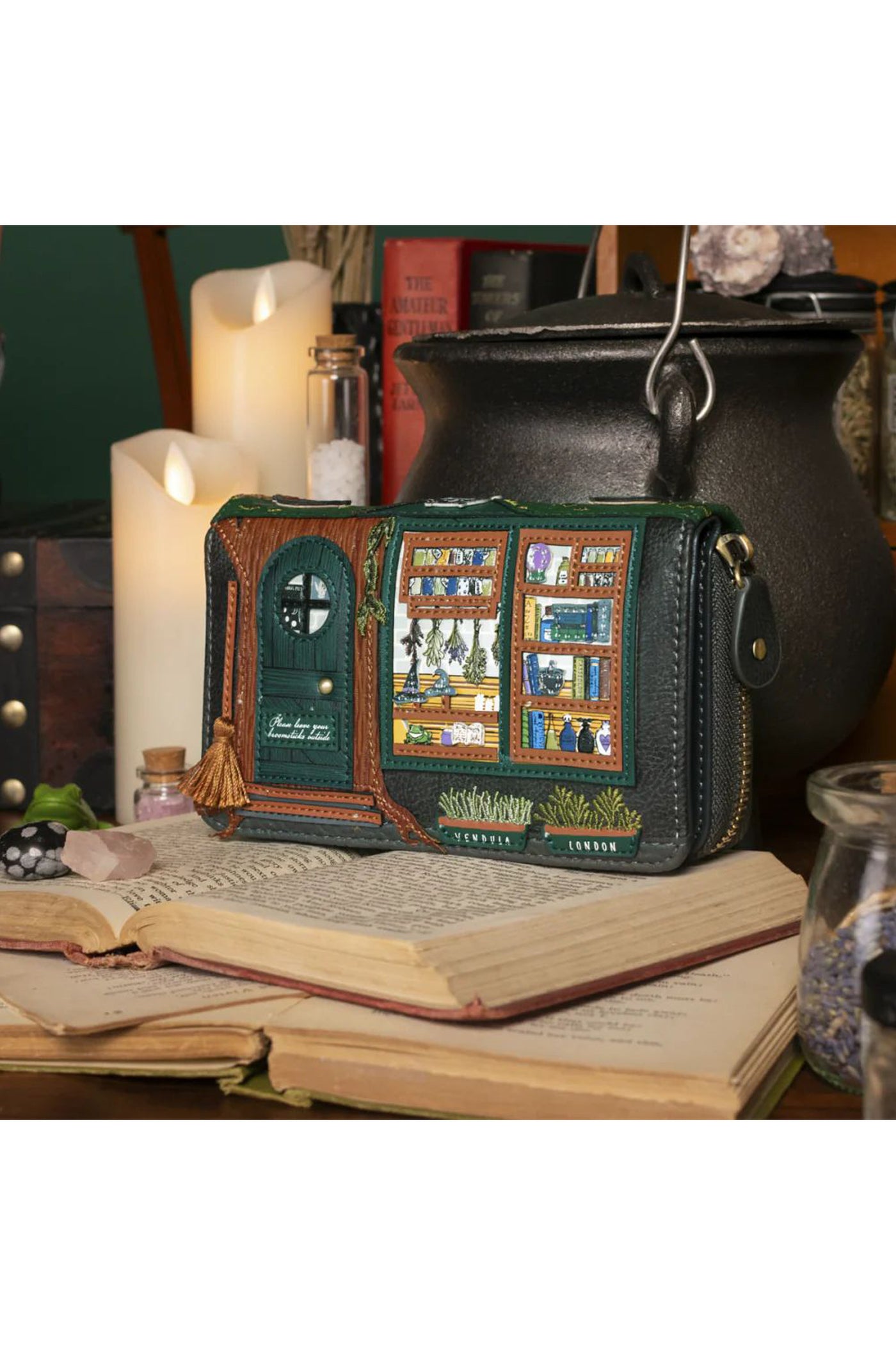 Portafoglio da Donna con Zip The Witches Pantry 2