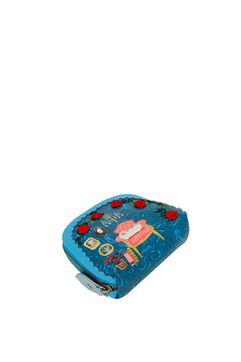 Portamonete Con Clip e Borsa Shopper pieghevole Vendula Vintage Rose - 6