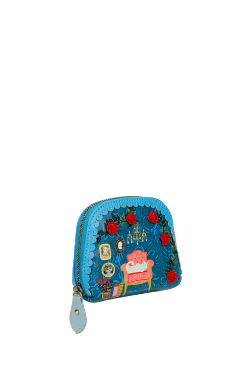 Portamonete Con Clip e Borsa Shopper pieghevole Vendula Vintage Rose - 2