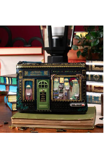 Portamonete Con Zip Between the Covers Bookbinders - 5