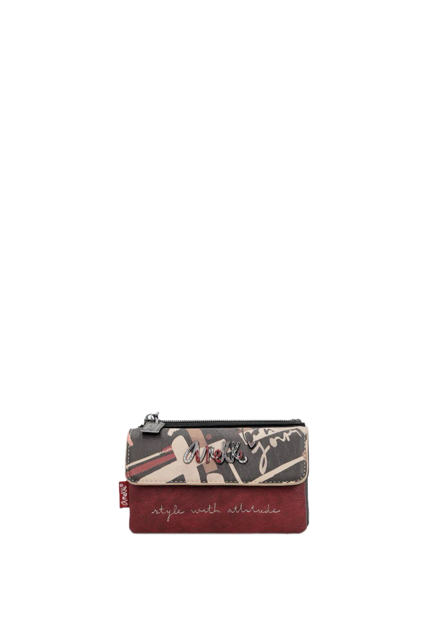 Portamonete con patta Parisian Anekke