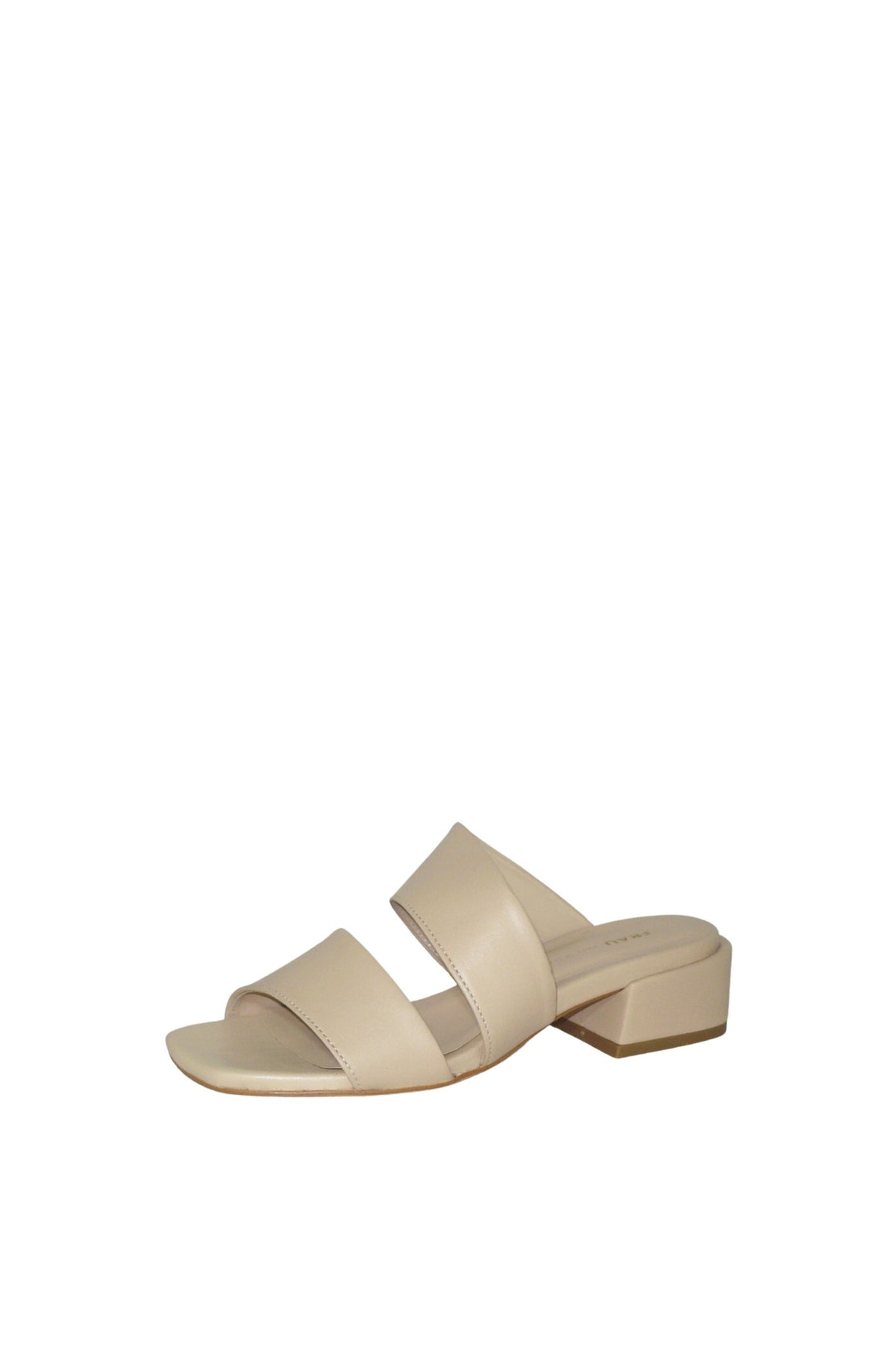 Sabot in pelle a doppia fascia Frau 2